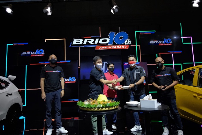 Rayakan 10 Tahun Eksistensi Honda Brio Di Indonesia