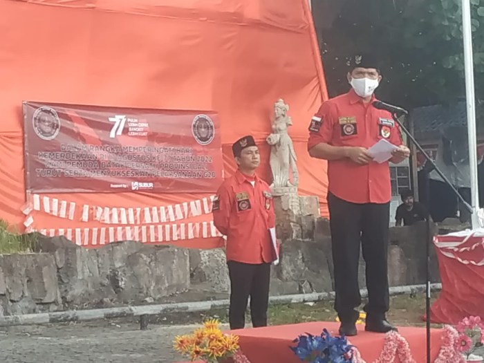 PBB Gelar Upacara Pengibaran Bendera Merah Putih