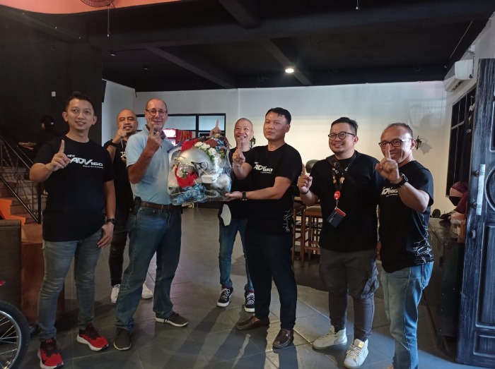 Konsumen Loyal Honda Dikunjungi Management Astra Motor Bali