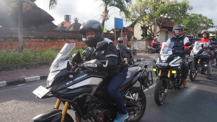 City Rolling Bareng Konsumen Honda CB150X
