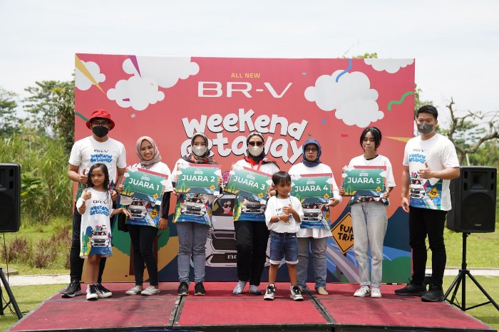Honda Gelar All New BR-V Weekend Getaway Bandung