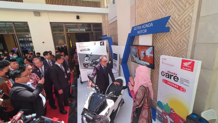 Dukung Akselerasi Kendaraan Listrik, AHM Hadir di Rangkaian G20