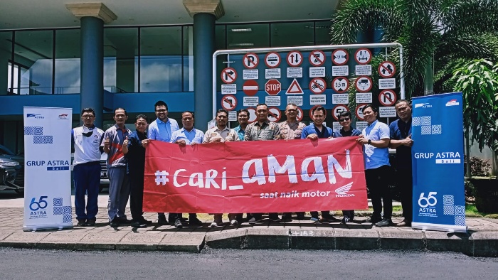 100 Siswa POLTRADA Bali Ikuti Seminar Safety Riding