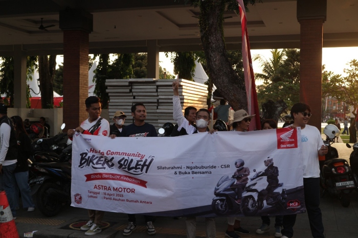 Honda Community Bikers Soleh Kunjungi Panti Asuhan