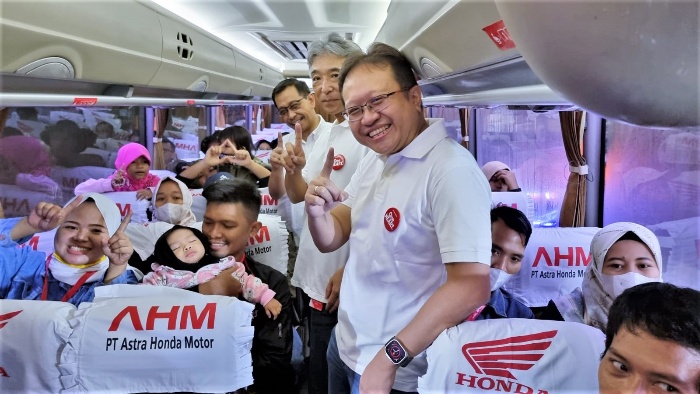 Sambut Hari Raya, AHM Antarkan 2.009 Konsumen Ikuti Mudik Balik Bareng Honda 2023