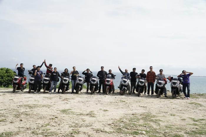 Rasakan Kualitas Premium Skutik LEXi LX 155, Saat Riding ke Kuta Selatan