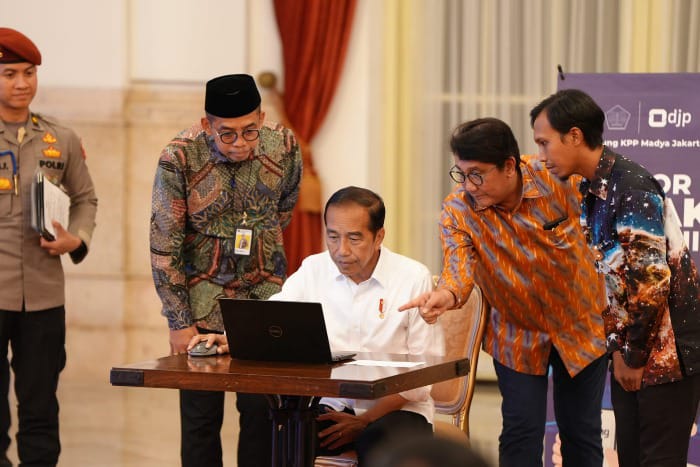 Presiden Jokowi Lapor SPT Tahunan