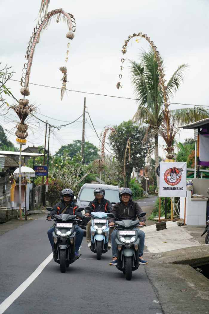 Semakin No Debat! GEAR ULTIMA Tangguh Lintasi Jalur Wisata Jatiluwih