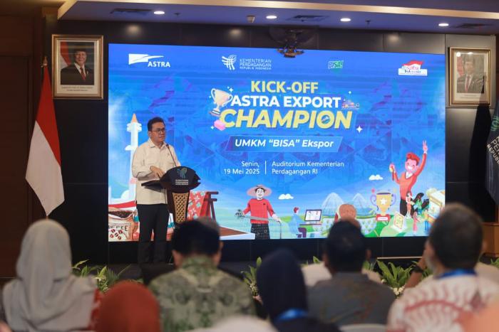 Astra dan Kementerian Perdagangan RI Dukung Ekspor Produk UMKM Indonesia