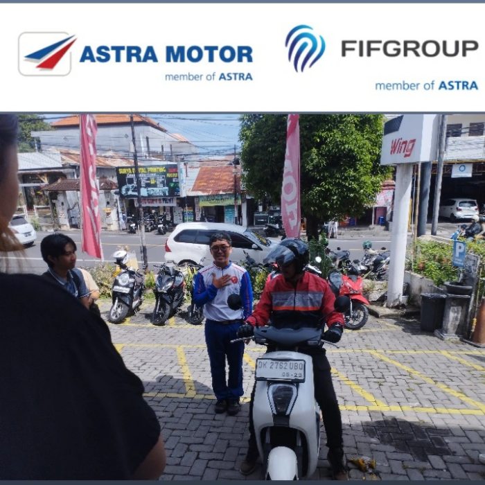 Astra Motor Bali Kenalkan Gaya Berkendara Aman Motor Listrik 