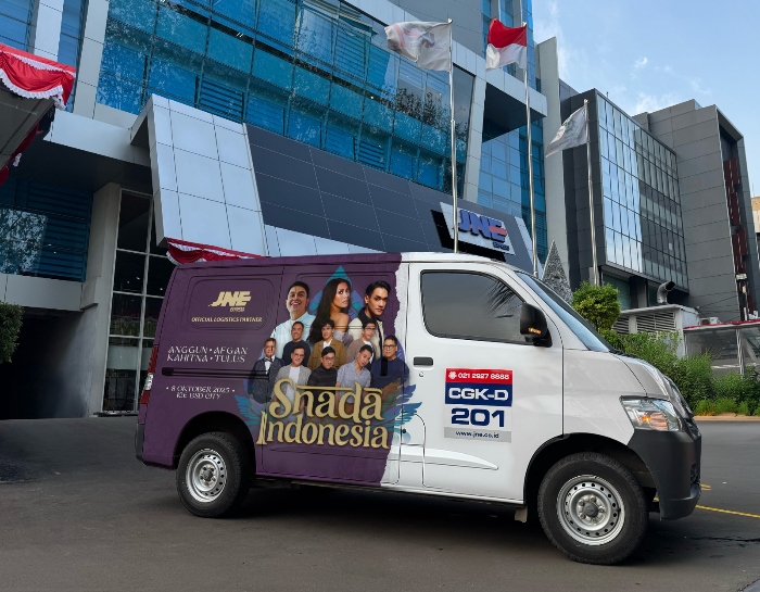 JNE Resmi Jadi Official Logistics Partner Konser Snada Indonesia