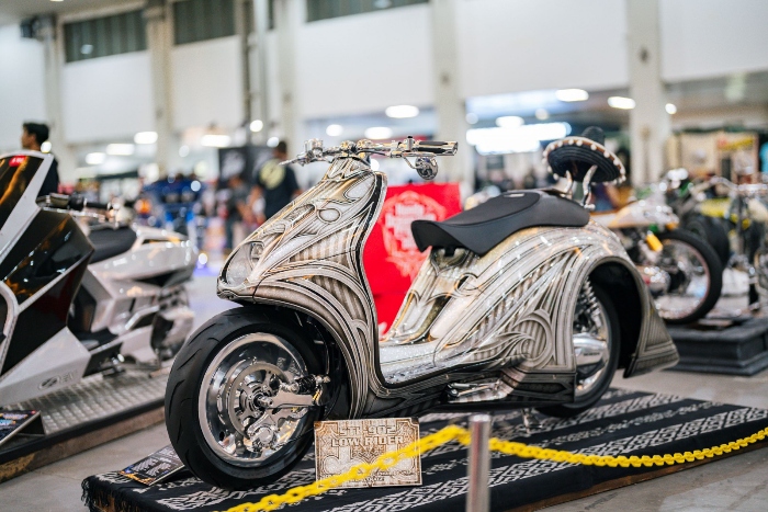 Honda Stylo 160 Antar Modifikator Indonesia ke Ajang Modifikasi Dunia Mooneyes, Jepang