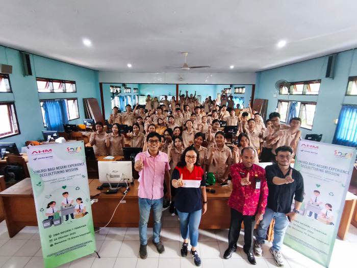 Astra Motor Bali Ajak Siswa Terapkan Gaya Hidup Decluttering