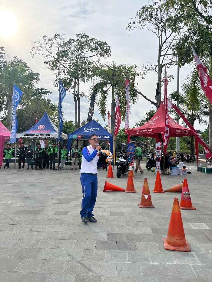 Astra Motor Bali Bersinergi dengan Polres Jembrana Gaungkan Kesadaran #Cari_Aman