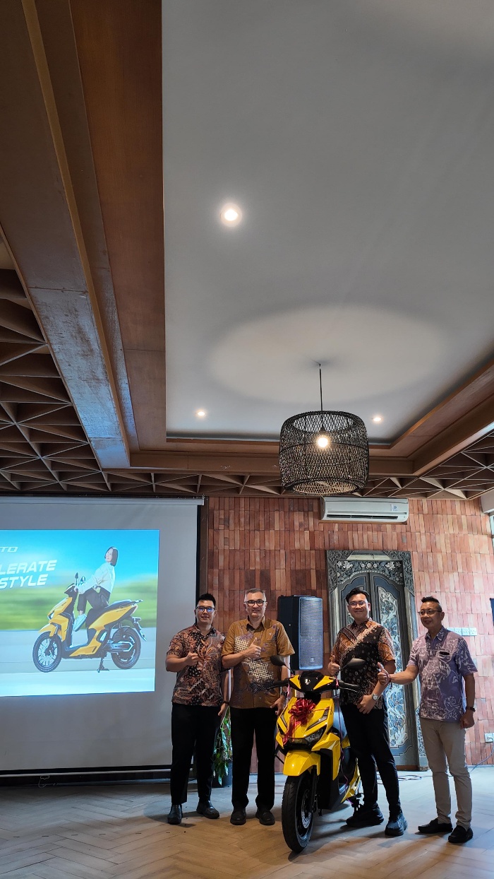 Indomobil eMotor Sprinto Hadir di Bali