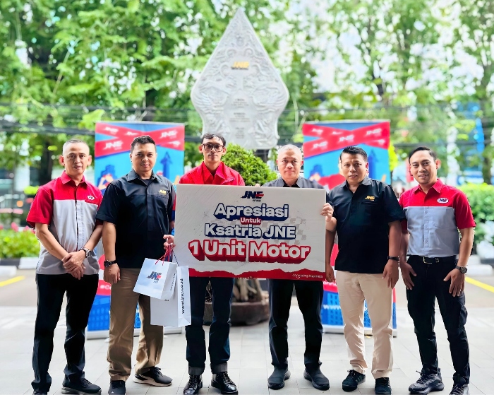 JNE Berikan Apresiasi kepada Ksatria JNE 