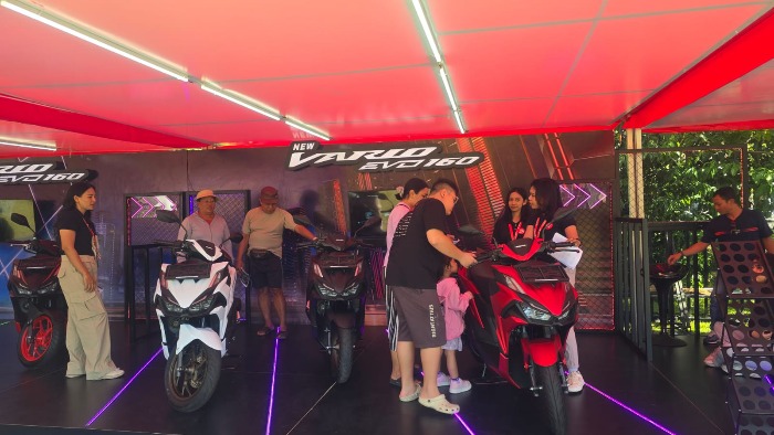 AMB Ajak Masyarakat Ramaikan Regional Public Exhibition New Honda Vario EVO 160