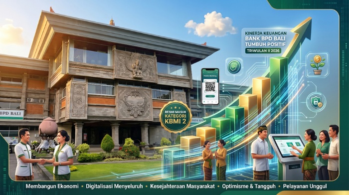 Raih Kinerja Positif Triwulan II 2026, Bank BPD Bali Resmi Naik Kelas ke KBMI 2 dan Perkuat Sektor UMKM