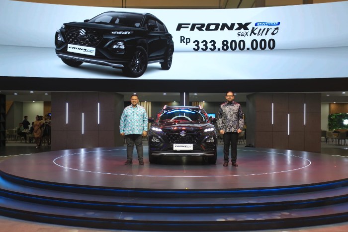 Resmi di Luncurkan Suzuki Fronx SGX Hybrid Kuro di Ajang GIIAS 2026