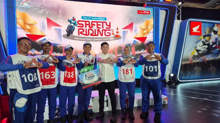 Astra Motor Bali Peringkat 3 Ajang Safety Riding Nasional 2026