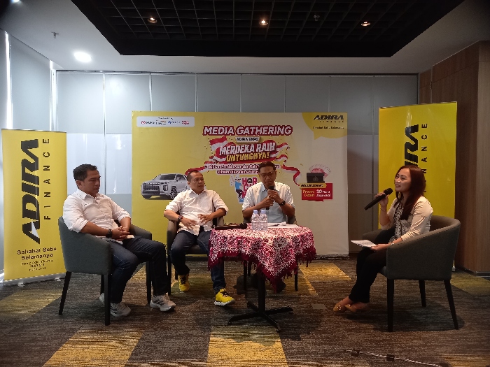 (Foto/ist) PT Adira Dinamika Multi Finance Tbk (Adira Finance) menghadirkan Adira Expo di Grha Adira Finace, Denpasar, pada 24 – 30 Agustus 2026, sebagai wujud komitmen perusahaan dalam menghadirkan solusi pembiayaan yang semakin mudah diakses sekaligus memberikan berbagai keuntungan bagi masyarakat.