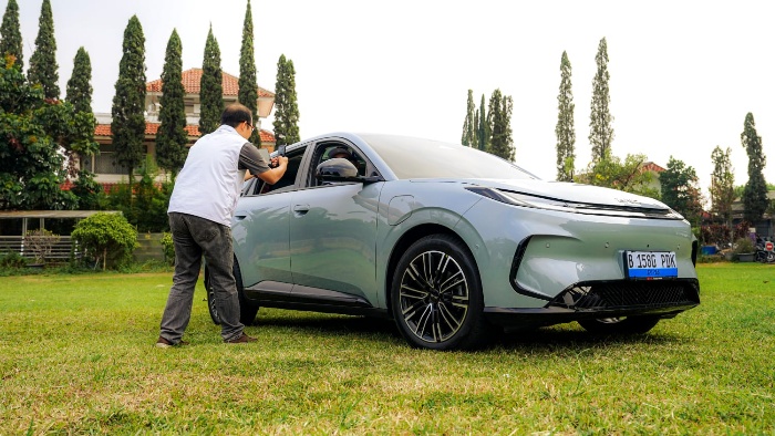(Foto/ist) Sebanyak 30 Media Menguji Langsung BAIC T1, Tunjukkan Kenyamanan, Handling, Kabin Luas dengan premium feel, dan Fitur Unggulan Auto Parking.