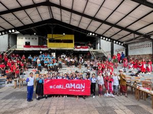 (Foto/ist) Pada usia SMP, mereka memang belum memiliki SIM sehingga edukasi yang di berikan lebih banyak menekankan bagaimana memahami kelengkapan berkendara yang wajib dipenuhi dan bagaimana menjadi pembonceng yang aman.