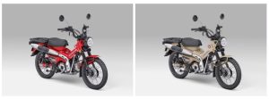 Honda CT125 mengusung mesin 125cc PGM-FI, 4 langkah, SOHC, berpendingin udara, Honda CT125 menawarkan karakter tenaga yang responsif pada putaran rendah hingga menengah.