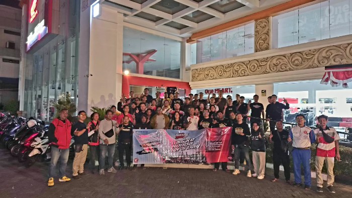 AMB Kumpulkan Komunitas HCB dalam Kegiatan “Gas Ke Honda Bikers Day”