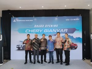 Tampak suasana saat peresmian Diler Chery Gianyar Rabu (16/9/2026).