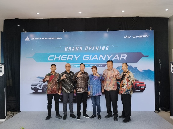 Chery Resmikan Diler ke-81 di Gianyar, Perkuat Jaringan Penjualan dan Purnajual di Bali